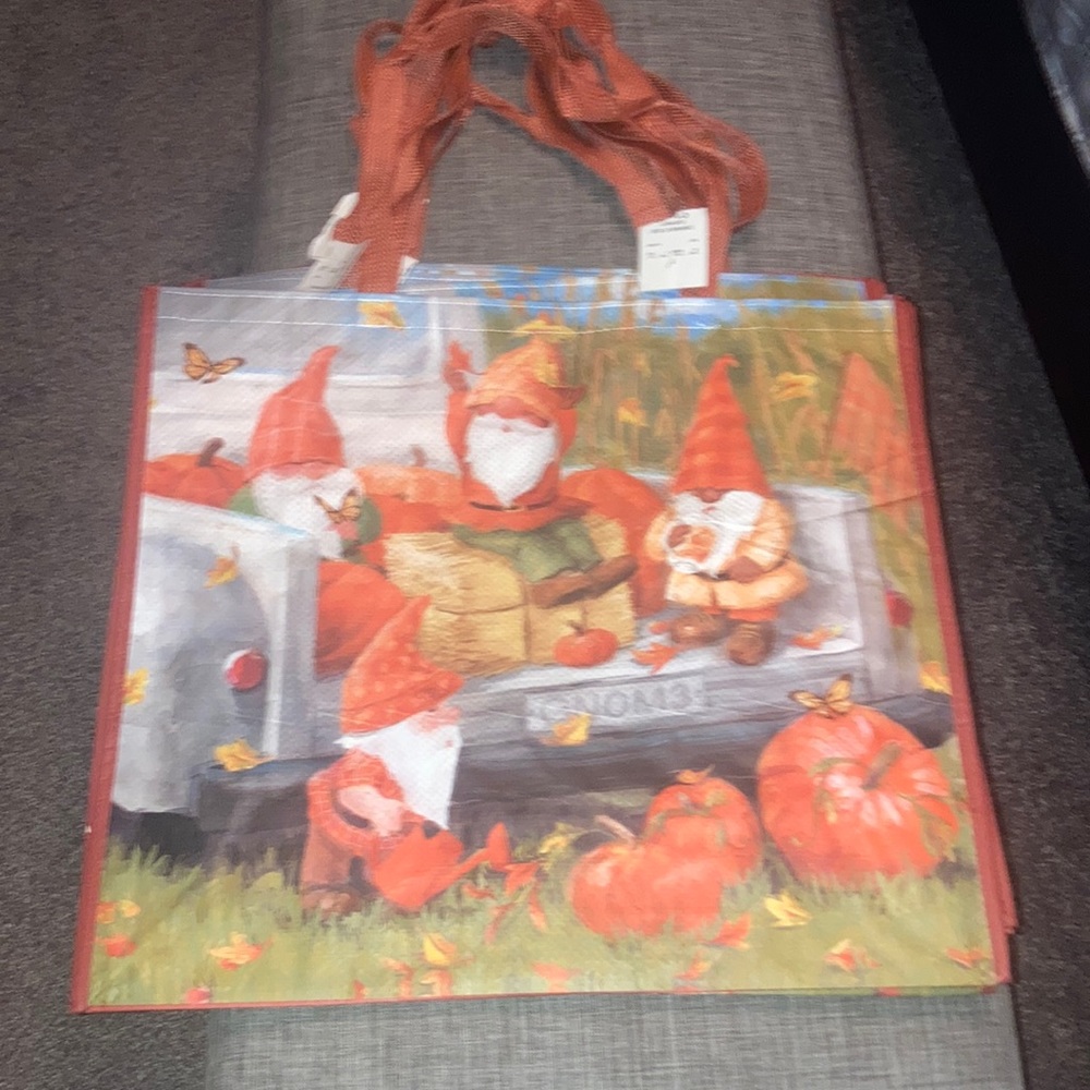 COPY - Reusable gnome fall bags Brand new never used set a five